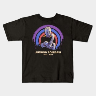Classical Retro Vintage Anthony Bourdain Kids T-Shirt